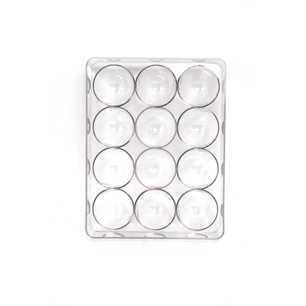 2794 12 Cavity Egg Storage Box For Holding And Placing Eggs Easily And Firmly.