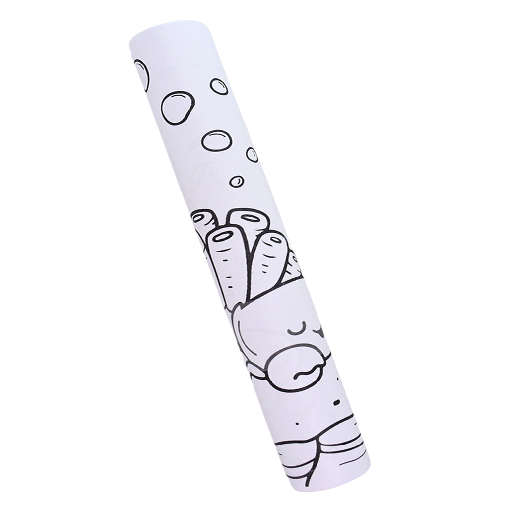Fun And Educational Coloring Roll (1 Pc)