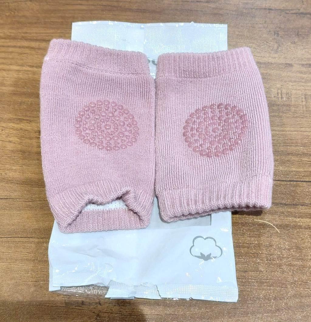 Pink Toddler Wool Knit Leg Warmer (Knee Guard)
