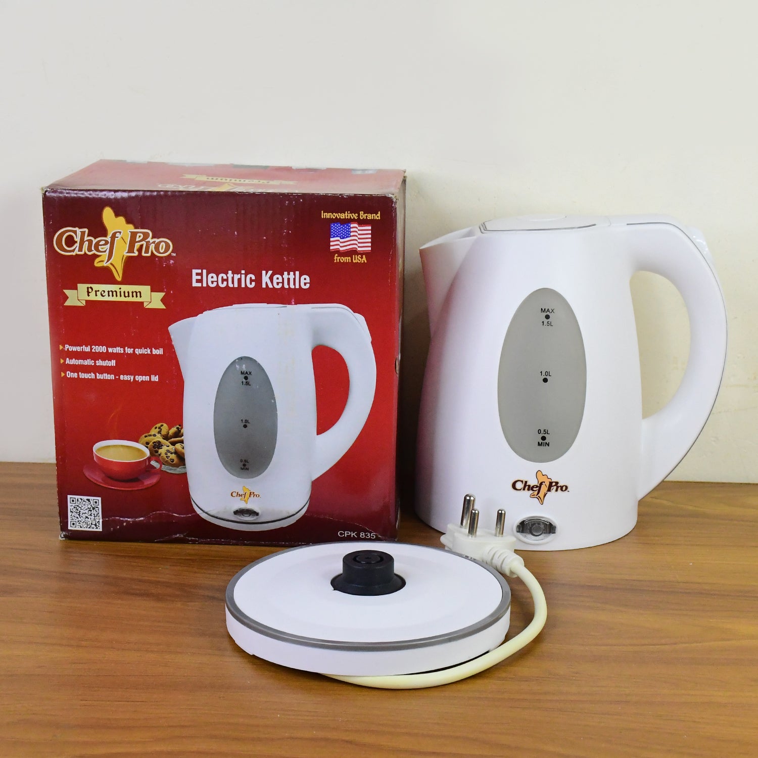 Orbit Electric Kettle (1.5l  1 Pc)