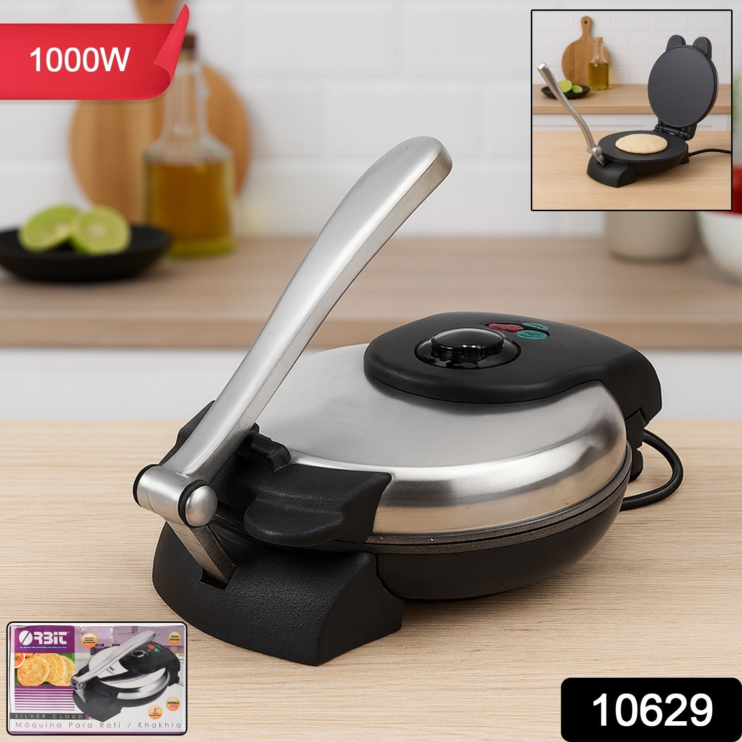 Orbit Roti And Khakra Maker (1000w  1 Pc)