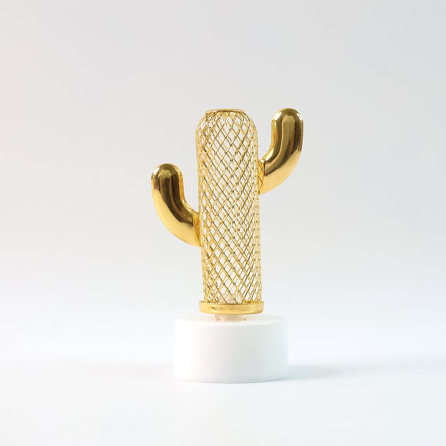 Decorative Cactus Shaped Flameless Led Candles (4 Pc)